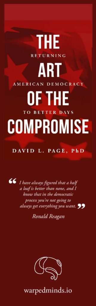 Bookmark for "The Art of the Compromise" Front